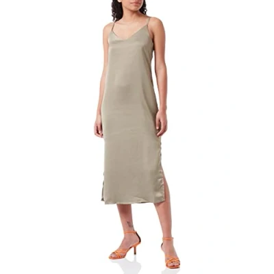 Abbildung von JJXX Women&#039;s JXCLEO Satin SN Dress, Brindle, S