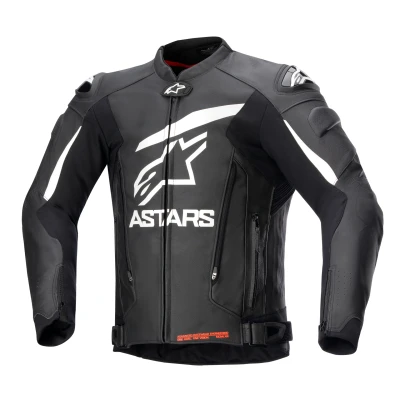 Abbildung von Alpinestars GP Plus V4 Lederjacke schwarz/weiß 48 Herren