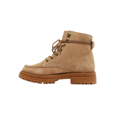Abbildung von Roxy WORK IT Plateaustiefelette, Damen, Größe: 36, Tan Leder