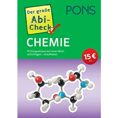 Abbildung von PONS Der große Abi Check Chemie: Prüfungswissen auf einen Blick (PONS Check)