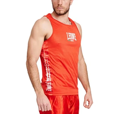 Abbildung von LEONE 1947, Boxweste, Rot, XL, AB726