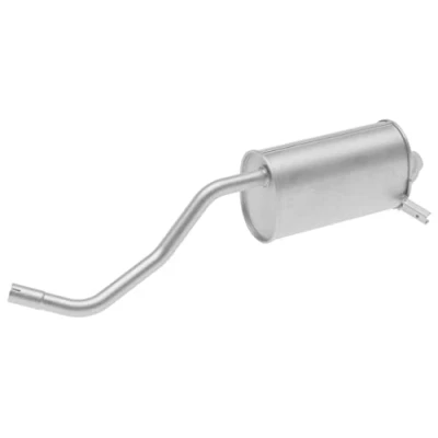 Abbildung von HELLA 8LD 366 034 001 Endschalldämpfer hinten mit Anbauteilen RENAULT: Clio 3, Modus / Grand Modus, III Grandtour