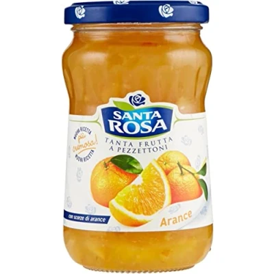 Abbildung von 6x Santa Rosa Orangen Marmelade Konfitüre Brotaufstriche aus Italien 350 g