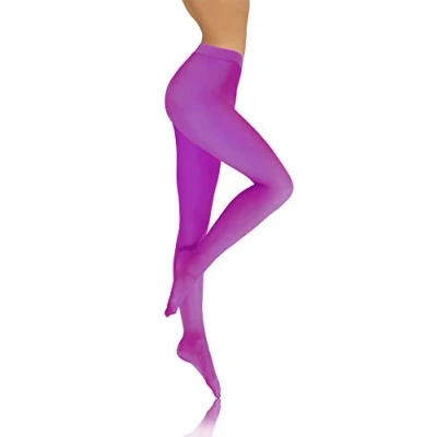 Abbildung von sesto senso Damen Strumpfhose Violette Bunte 40 DEN Blickdicht Microfaser 4 L Azalea