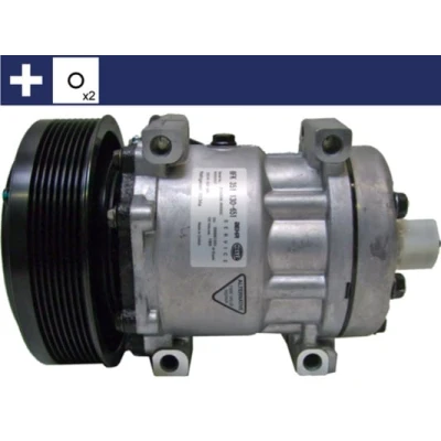 Abbildung von MAHLE ORIGINAL ACP 1066 000S Kompressor SD7H15 12 PAG 46 R 134a mit Dichtring
