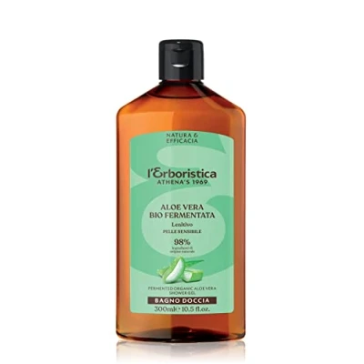 Abbildung von L&#039;Erboristica Athena&#039;s Beruhigendes Duschbad Schaumbad mit Aloe Vera Bio Fermentiert 300 ml