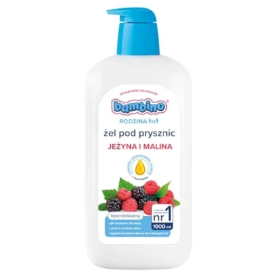 Abbildung von Bambino Familie Duschgel mit Duft Brombeer und Himbeer 1000 ml