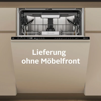 Abbildung von BAUKNECHT vollintegrierbarer Geschirrspüler &quot;B7I HP42 LC&quot;, B7I LC, 15 Maßgedecke