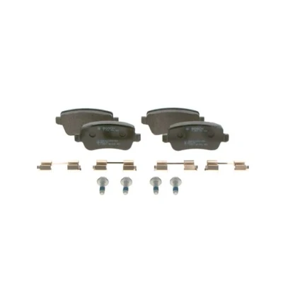Abbildung von BOSCH 0 986 494 126 Bremsbelagsatz Low Metallic mit Schrauben Feder, Zubehör FIAT: Croma II Kombi
