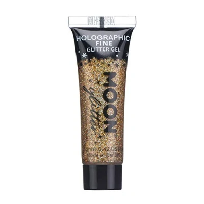 Abbildung von Holographisches Gesichts &amp; Körper Glitzer Gel von Moon Glitter 12ml Roségold Gesichtsfarbe
