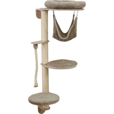 Abbildung von Kerbl Kratzbaum Wall Tree Dolomit Grappa Taupe 80x53x158cm