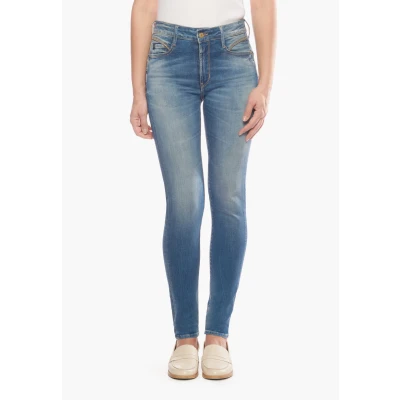 Abbildung von Le Temps Des Cerises Pushup PULP Jeans Slim Fit, Damen, Größe: 27, Bleu