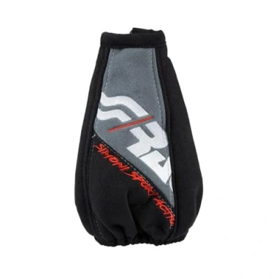 Abbildung von Simoni Racing C6112/GR Schalthebelverkleidung Textil schwarz, grau mit Aufdruck