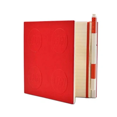 Abbildung von LEGO® Notizbuch Stationary Locking Notebook Schreibwaren mit Gelstift