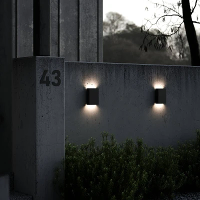 Abbildung von Nordlux Fold 15 [IP54] wall lamp