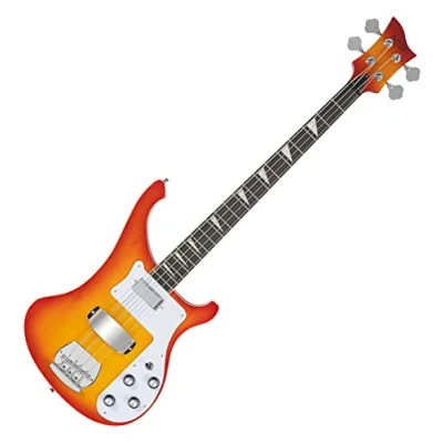 Abbildung von Rocktile Redneck E Bass (Longscale, Humbucker, Single Coil, eingeleimter Hals) Red Sunburst