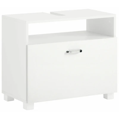 Abbildung von Schildmeyer Waschbeckenunterschrank &quot;Colli in verschiedenen Farben&quot;, Höhe 54,5 cm, Badezimmerschrank mit Metallgriffen und großer Schublade