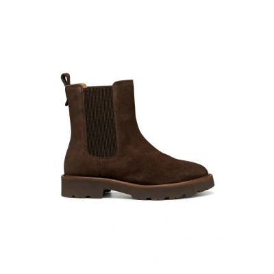 Abbildung von Geox Norize Stiefelette, Damen, Größe: 37, Dk brown Schuhe