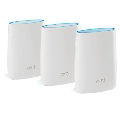 Abbildung von NETGEAR Orbi Ultimate Whole Home Mesh Wi Fi System (Router + Satelliten Extender) 3 Pack