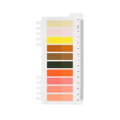 Abbildung von Ordinate Transparente Haftnotizen, Klebezettel, Haftstreifen, Haftmarker, für Büro, schule zubehör, Lesezeichen, aesthetic Schreibwaren, klein index tabs, sticky notes (A 200 Stück Spirits)