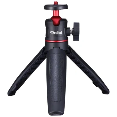 Abbildung von Rollei Ministativ Comfort Desktop, Tischstativ mit 360 Kugelkopf für DSLR,DSLM und Kompakt Kameras.…, 22774