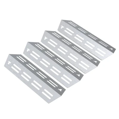 Abbildung von tuning art Grillerweiterung GA35 Brennerabdeckung Set Edelstahl für Enders Monroe Pro 4