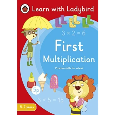 Abbildung von First Multiplication: A Learn with Ladybird Activity Book 5 7 years: Ideal for home learning (KS1)