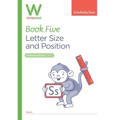 Abbildung von WriteWell 5: Letter Size and Position, Year 1, Ages 5 6