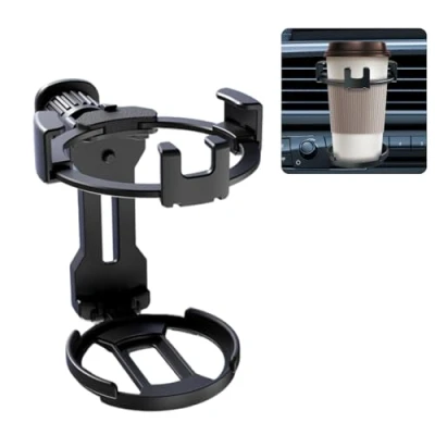 Abbildung von Getränkehalter Auto, Faltbar Tassenhalter Auto für Lüftung, Cup Holder for Car, Kaffeebecher Halterung Mittelkonsole, Dosenhalter Universal, Becherhalter