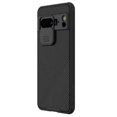 Abbildung von Nillkin CamShield Pro Slider Kamera Schutzhülle für Google Pixel 8 (17,5 cm), doppellagiger Schutz, TPU + PC