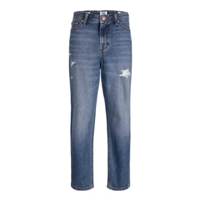 Abbildung von Jack &amp; Jones Junior Jjichris Jjoriginal Jeans Relaxed Fit für Kinder, Größe: 158, Blue denim