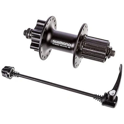 Abbildung von Hinterradnabe 8/9/10 Fach Shimano FH M525 32 Löcher 6 Schrauben Scheibenbremshalterung Schwarz