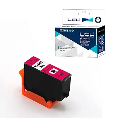 Abbildung von LCL Kompatibel Tintenpatrone 202 202XL C13T02H34010 (1 Magenta) Ersatz für Epson Expression Premium XP 6000 6005 6100 6105 XP6000 XP6005 XP6100 XP6105