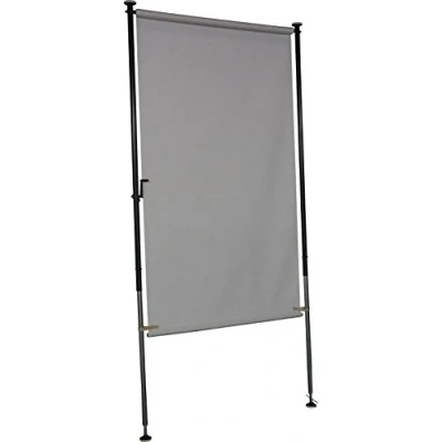Abbildung von Angerer Freizeitmöbel Klemm Senkrechtmarkise beige, BxH: 120x275 cm