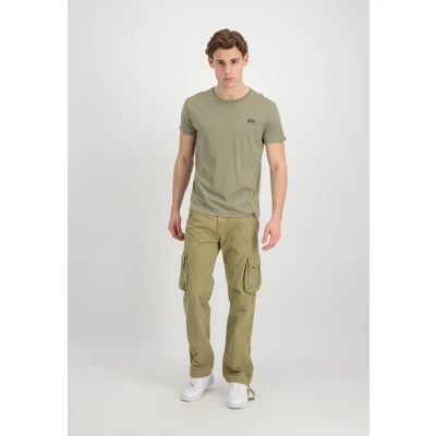 Abbildung von Alpha Industries Tshirt print, Herren, Größe: XXL, Olive/black