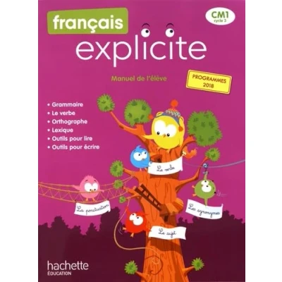 Abbildung von Francais explicite CM1: Manuel de l&#039;élève