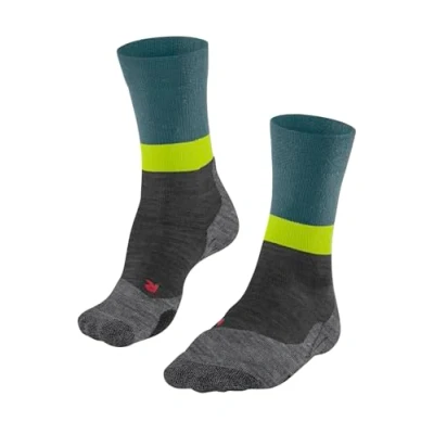 Abbildung von FALKE Herren Wandersocken TK2 Explore M So Wolle Funktionsmaterial antiblasen dick 1 Paar, Grün Amazonia 7676 O, 44 45