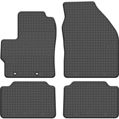 Abbildung von edecor Gummifussmatten Automatten Gummimatten Gummi Fußmatten Satz Set für Toyota Yaris IV Hybrid ab Bj. 2020