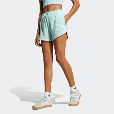 Abbildung von adidas Originals Ribbed KIDS Jogginghose für Kinder, Größe: 128, Semi flash aqua