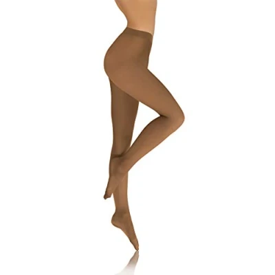 Abbildung von sesto senso Damen Strumpfhose Hautfarbe Bunte 40 DEN Blickdicht Microfaser 3 M Beige