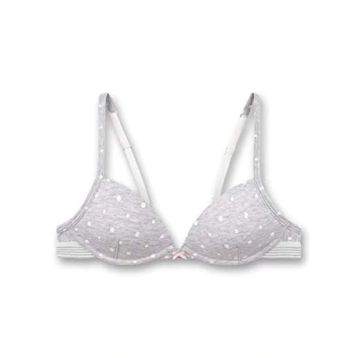 Abbildung von Sanetta Mädchen Soft Cup Grau Geformter BH, Hellgrau Melange, 65A EU