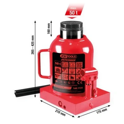 Abbildung von KS TOOLS 160.1130 Unterstellheber 50000kg Stahl