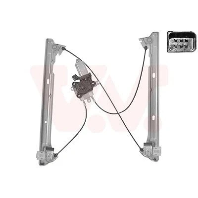 Abbildung von Van Wezel Fensterheber vorne links elektrisch mit Elektromotor Komfortfunktion 3080267 MERCEDES BENZ: Viano, Vito Bus, Mixto