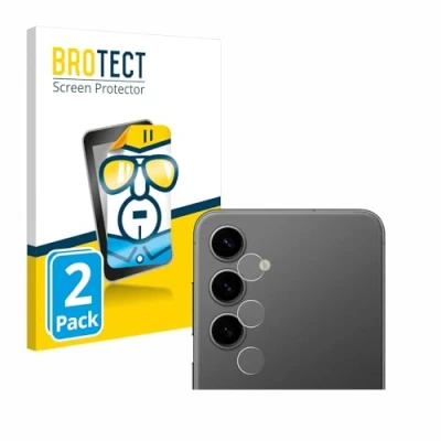 Abbildung von BROTECT (2 Stück Schutzfolie für Samsung Galaxy S24 Plus (NUR Kameraschutz) Displayschutz Folie Ultra Klar