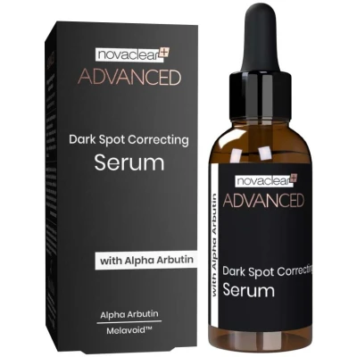 Abbildung von Novaclear Advanced Dark Spot Correcting Serum mit Alpha Arbutin 30 ml