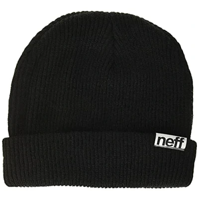 Abbildung von Neff Uni Fold Mütze, Black, One Size