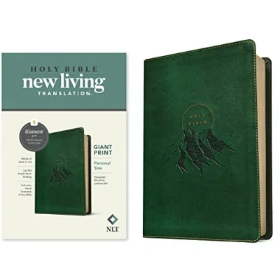 Abbildung von Holy Bible: Nlt Personal Size Bible, Filament Enabled Edition Leatherlike, Evergreen Mountain