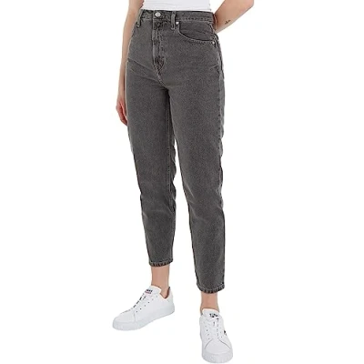 Abbildung von Tommy Jeans MOM Ultra HIGH RISE Slim Fit, Damen, Größe: 32x32, Denim black