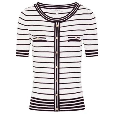Abbildung von Morgan Strickpullover, Damen, Größe: Small, Off white