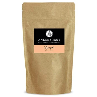 Abbildung von Ankerkraut Tzatziki, griechische Dip Gewürzmischung für Mezedes, Kartoffelspalten, Brot, Gyros und Souvlaki, 170g im aromadichten Beutel